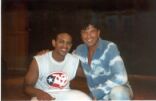 Alberto with Jorge Santana